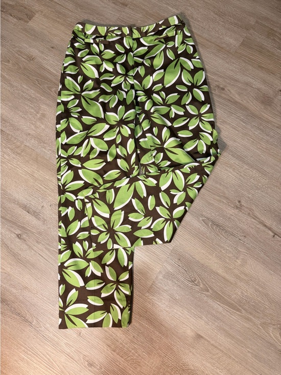 Talbots Pants - Vintage Talbots Petites Floral Cropped Pants Made in USA Size 4
